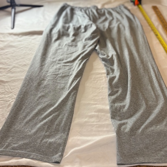 Lucky Brand Lounge Pants Women's Medium Gray Elastic Waist Drawstrings Front Pck - Picture 6 of 11